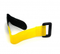 Preview: RC Model 205mm x 20mm HD Rubberized Battery Strap  - Yellow