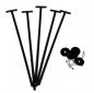 Preview: 1/8 & 1/10 RC Car Plastic Tires Wheels Holder 5Pcs