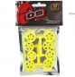 Preview: DS Racing Mini-Z Rim 8.5mm Narrow Flu-Yellow  - 8 pcs