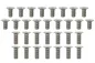 Preview: Yokomo MS2.0/MS2.1 Screw Set for Aluminum/Steel Chassis (120 degrees/31)