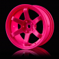 Preview: MST 1/10 Felgen Hot pink TE37 high traction (+7) (2)