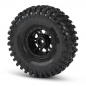 Preview: Proline Hyrax 1.9" G8 Rock Terrain TruckTires Mounted on Impulse Black Plastic Internal Bead-Loc Wheels - Kopie