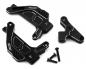 Preview: Samix SCX10-3 Alum. front shock plate - Black