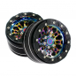 Preview: 2.2" Beadlock Felge für Crawler in Regenbogenfarben aus Aluminium (4 Stück)