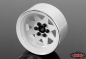 Preview: RC4WD 6 Lug Wagon 2.2" Steel Stamped Beadlock Wheels (White) (4)