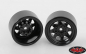 Preview: RC4WD Stamped Steel 1.0" Stock Beadlock Wheels (Black)(4)