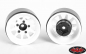 Preview: RC4WD OEM Stamped Steel 1.55" Beadlock Wheels (White)(4)