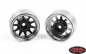 Preview: RC4WD OEM 6-Lug Stamped Steel 1.55" Beadlock Felgen (Black and Chrome)(4)