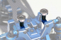 Preview: Yokomo Magnet Front Body Mount for Drift Car (Blue)