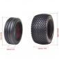 Preview: 1/10 Buggy Tires front/rear including inserts for Tamiya/TT-02B/DT-02/DT-03/DF-03/Offroad
