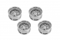 Preview: Louise Drift-Felge 14-Speichen matt-silber (4) 1/10 Drift (2,4,6,8mm Offset, 12mm Radsechskant)