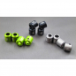 Preview: Samix SCX10 II Aluminium Drivershaft cups 4 Stück (grau)