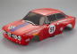 Preview: Killerbody Alfa Romeo 2000 GTAm Karosserie unlackiert 195mm Kit