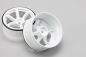Preview: Yokomo Racing Performer Offset 6mm High Traction Felge 2 Stück Weiß für 1/10 RC RWD Drift Car