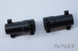 Preview: SSD Pro Aluminum Rear Lockouts for SCX10 II (Black)