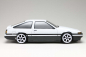 Preview: Yokomo Toyota Sprinter (AE86) Trueno 3-Door Body Set