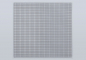 Preview: Edelstahl Platte / Gitter Type Quadrat