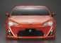 Preview: Killerbody 1/10 Toyota 86 Karosserie Orange 195mm RTU