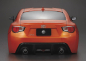 Preview: Killerbody 1/10 Toyota 86 Karosserie Orange 195mm RTU