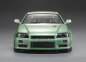 Preview: Killerbody Nissan Skyline R34 195mm Champagner Grün lackiert, RTU all-i n