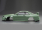 Preview: Killerbody Nissan Skyline R34 195mm Champagner Grün lackiert, RTU all-i n