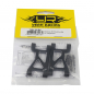 Preview: Yeah Racing Aluminum 7075 Front Arm Set Black For Tamiya XV-01