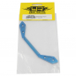 Preview: Yeah Racing Aluminum Bumper Support Blue For Tamiya XV01