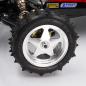 Preview: Aluminum CNC 5 Spoke Rim Set Silver For Tamiya 4WD Buggy