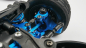 Preview: Yeah Racing Rapid Performance Conversion Kit Blue For Tamiya TT-01 TT-01E