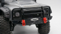 Preview: Aluminum Alloy Front Bumper w/LED Light For Traxxas TRX-4 Axial SCX10 / II Black