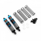 Preview: Yeah Racing 90mm Aluminium Big Bore Go Dämpfer Set blau für 1/10 Offroad (2)