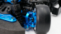 Preview: Aluminum C-Hub Set For Tamiya M07 Blue