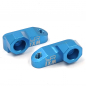 Preview: Yeah Racing Aluminum Separate Suspension Mount (1XM) Blue For Tamiya XV-01