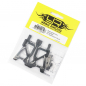 Preview: Aluminum Rear Lower Arm Set Black For Traxxas Ford GT 4 Tec 2.0 / 3.0