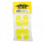 Preview: Plastic Narrow Rim Set 8.5mm (Offset 0 +1 +2 +3) Florescent Yellow For 1/28 AWD Mini-Z