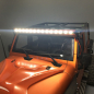 Preview: Yeah Racing 1/10 Aluminum White Super Bright LED Light Bar Black w/ Two Set Mount for 1/10 RC Truck Crawler