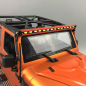 Preview: Yeah Racing 1/10 Aluminum White Super Bright LED Light Bar Black w/ Two Set Mount for 1/10 RC Truck Crawler