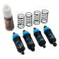 Preview: Yeah Racing QUTUS 55mm Slider Dämpfer Set für 1/10 Onroad, Drift Blau