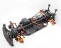 Preview: Yeah Racing Aluminium Kugellager Lenkung Arm Set für HPI RS4 Sport3 Orange