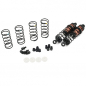 Preview: Yeah Racing Aluminum Big Bore Go 70mm Damper Set 2pcs for 1/10 RC Offroad Buggy Black