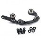 Preview: Aluminum 7075 Ball Bearing Steering Set For Tamiya M08 Black