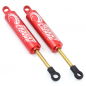 Preview: Yeah Racing 90mm Desert Lizard Two Stage Internal Spring Damper Pair Red For Crawler