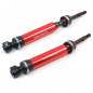 Preview: HD Tool Steel Rear Universal Drive Shafts for Traxxas 1/10 Slash Stampede 4X4 Red