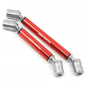 Preview: Stainless Steel Front & Rear Center Shaft Set Red V2 For Traxxas TRX-4