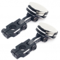 Preview: Yeah Racing Aluminium CNC Magnetic Invisible Body Mounting System 2pcs Black