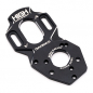 Preview: Yeah Racin Aluminum High Center of Gravity Motor Mount Plate For Yokomo YD2 Black