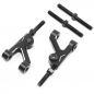 Preview: Yeah Racing Aluminum Low Profile Front Upper Arm For Yokomo YD2 Black