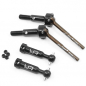 Preview: Yeah Racing Adjustable 44-54mm Large Angle Universal Shaft Pair For Yokomo YD2 Black