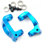 Preview: Aluminum C-Hub Set For Tamiya M07 Blue