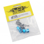 Preview: Aluminum Rear Skid Angle Adjust Suspension Mount For Tamiya M07 Blue